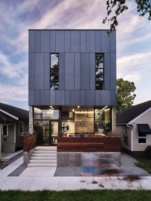 Bienville House por Nathan Fell Architecture en Nueva Orleans, Louisiana