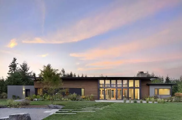 Olympia Prairie House por Coates Design en Yelm, Washington