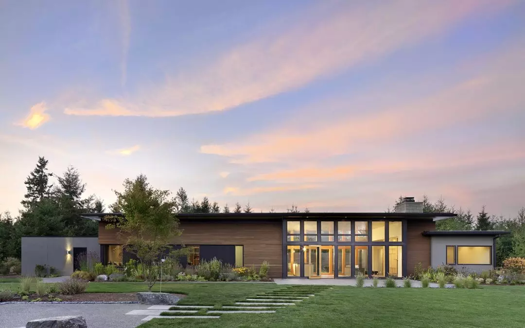 Olympia Prairie House por Coates Design en Yelm, Washington