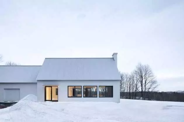 Residencia Knowlton por el arquitecto Thomas Balaban en Quebec, Canadá