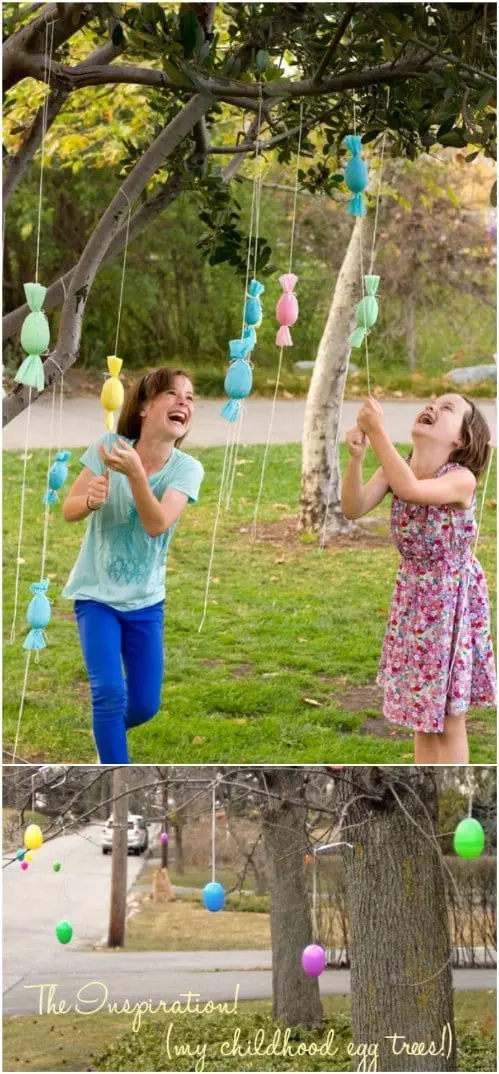 15 maravillosas decoraciones de Pascua DIY para el aire libre