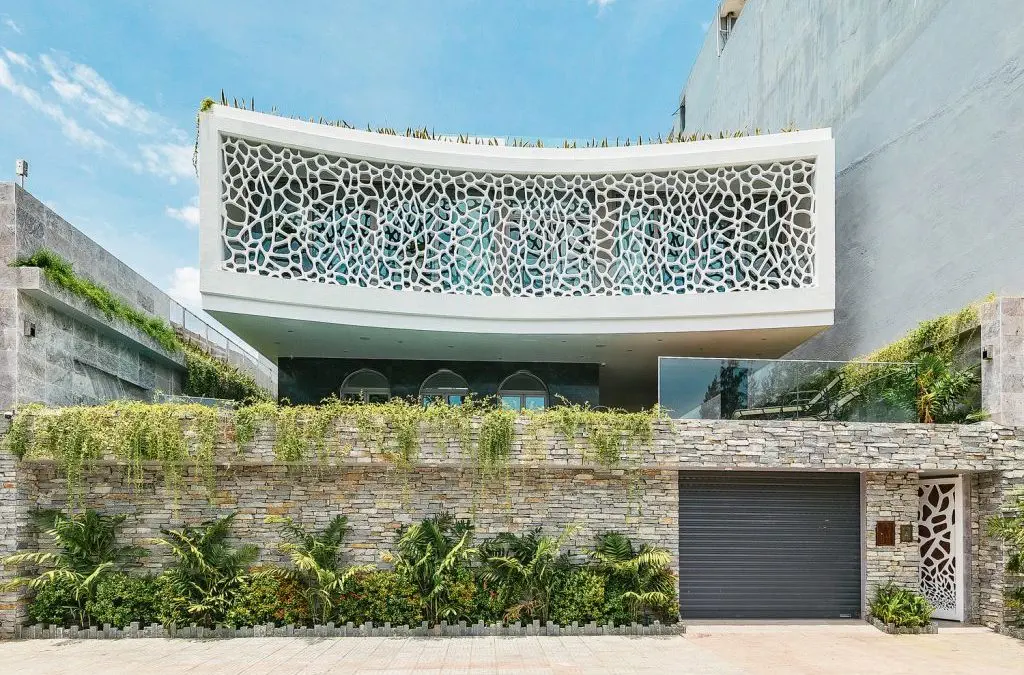 Villa Coral por HUNI Architects en Da Nang, Vietnam
